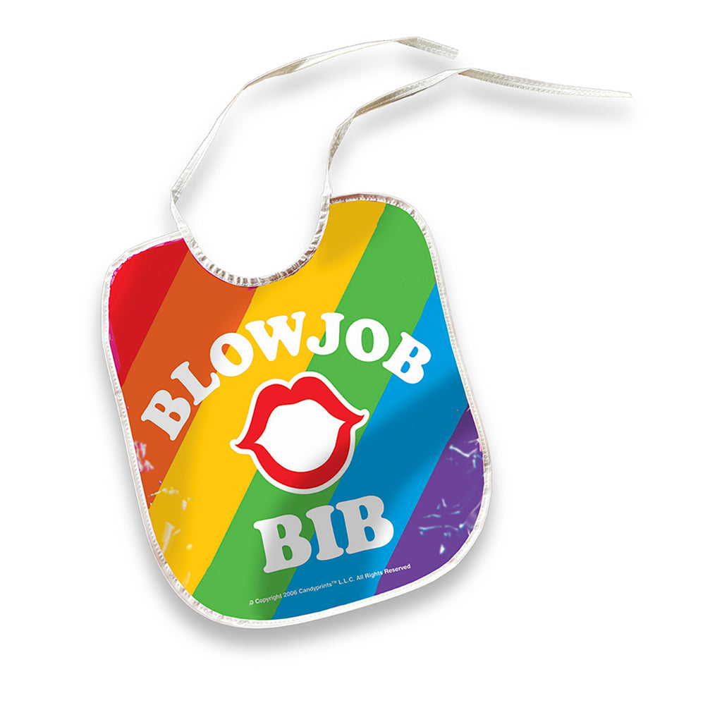 Blow Job Bib Rainbow | Belle Lacet Lingerie