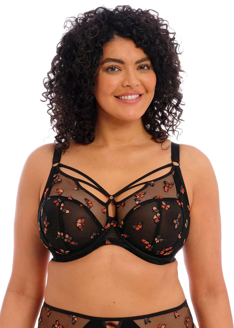 Elomi Womens Matilda Underwire Embroidered Plunge Bra : :  Clothing, Shoes & Accessories