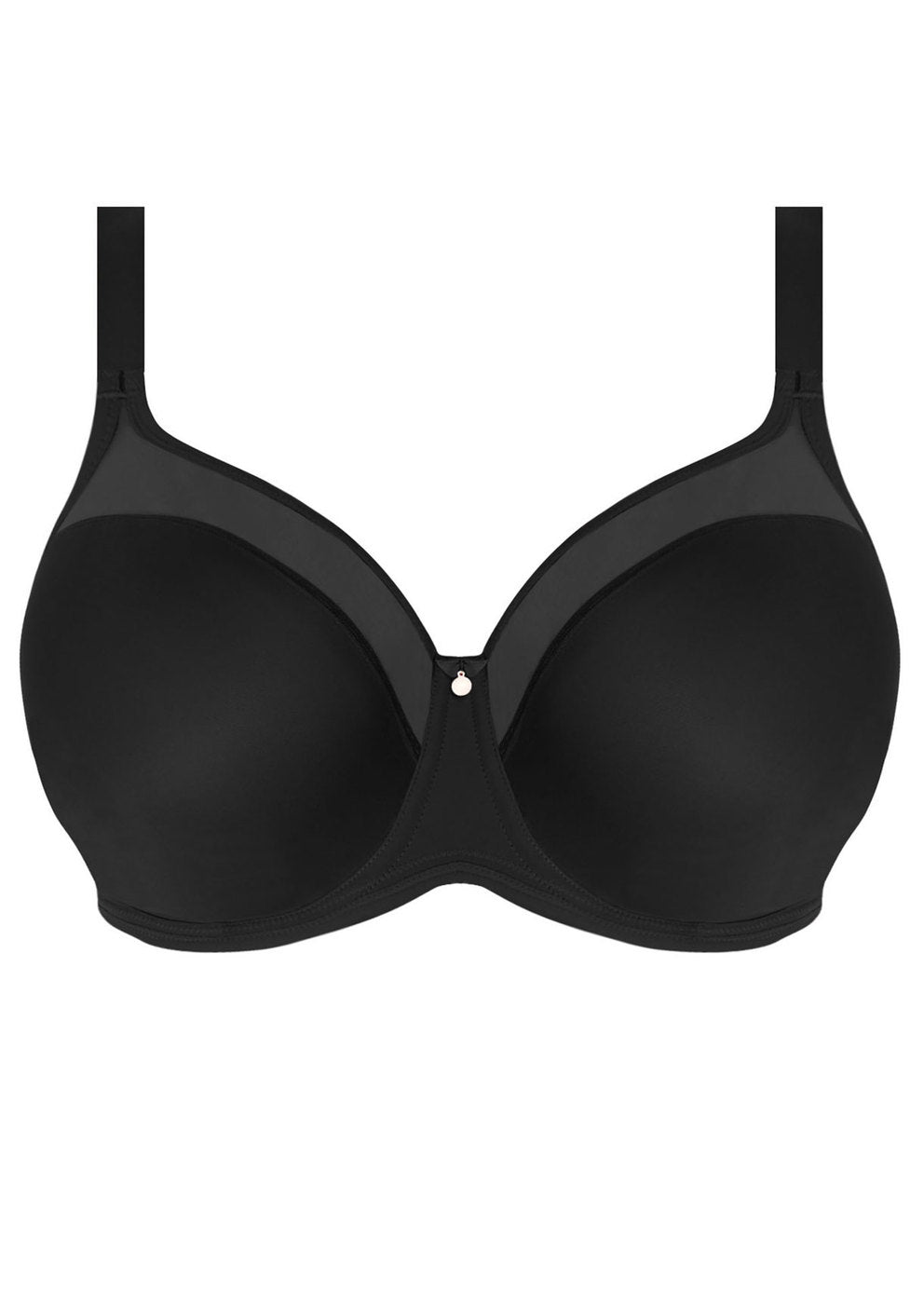 Product view of Elomi Smooth Molded Non-Padded Underwire Bra in black