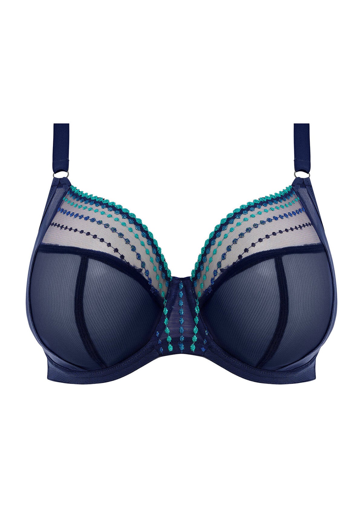 product bview of Elomi Matilda Underwire Plunge Bra in siren song