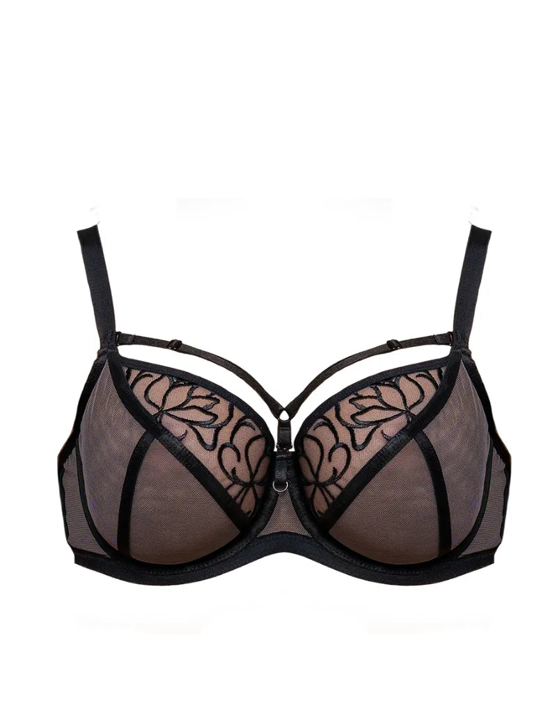 Fit Fully Yours Alexa Lace Balconette Bra at Belle Lacet Lingerie