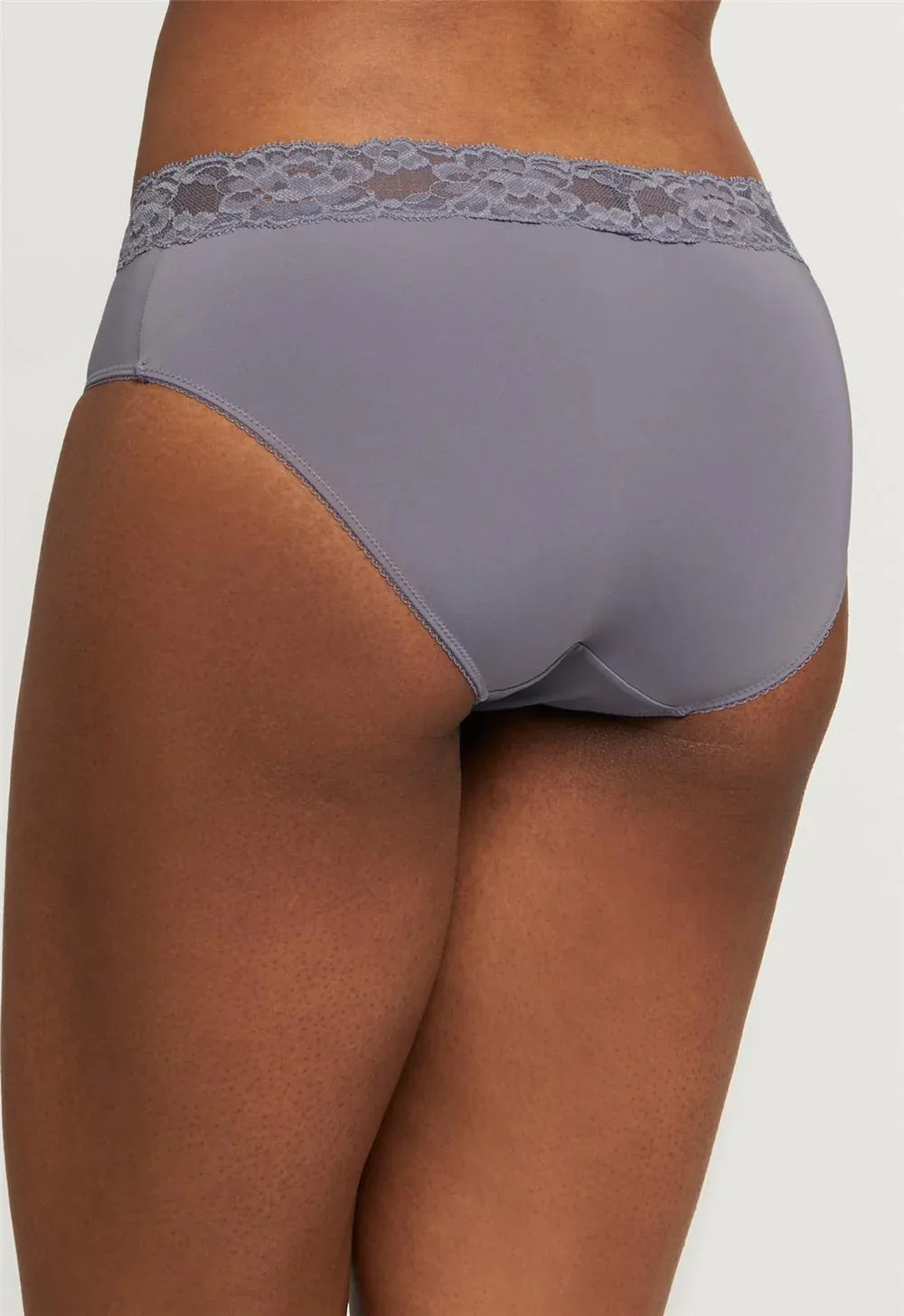 Essential Cotton brief with lace band panty at Belle Lacet Lingerie