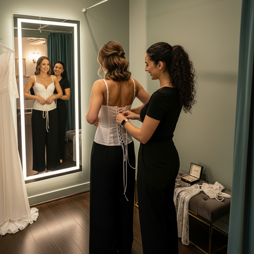 Corset and waist cincher lingerie collection