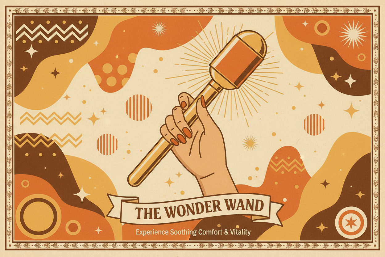 Wand vibrators and personal massagers collection at Belle Lacet