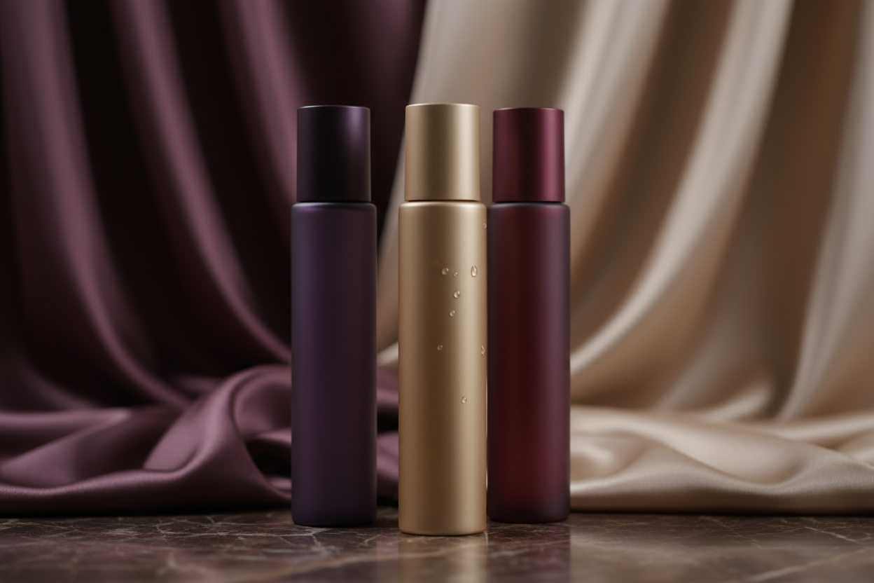 Silicone-based lubricants and body-safe formulas collection