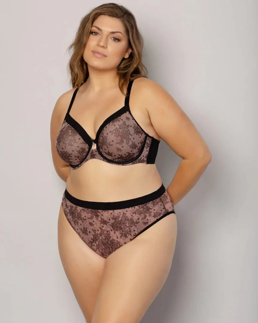 Sheer Mesh Full-Coverage Underwire Bra at Belle Lacet Lingerie in Phoenix and Gilbert