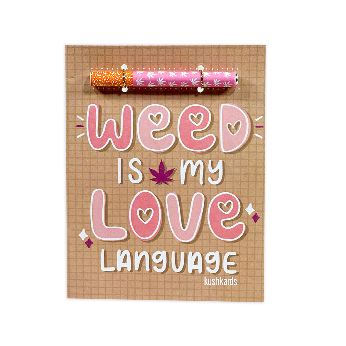 Weed Love Language One Hitter Kard-Belle Lacet Lingerie
