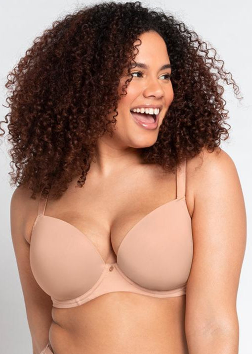 Smoothie T-Shirt Plunge Moulded Bra-Belle Lacet Lingerie