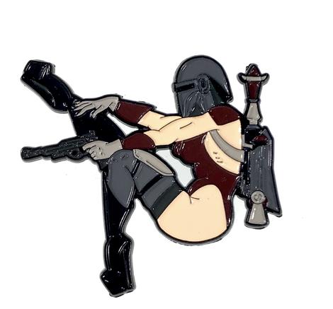 Geeky & Kinky Miss Mando Fett Pin-Belle Lacet Lingerie