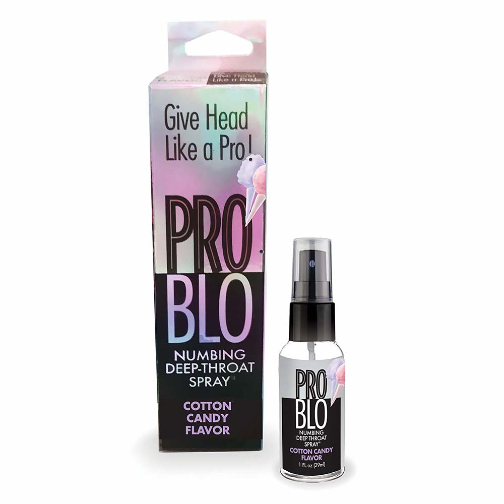 Pro Blo Deep Throat Spray CottCandy 1oz-Belle Lacet Lingerie