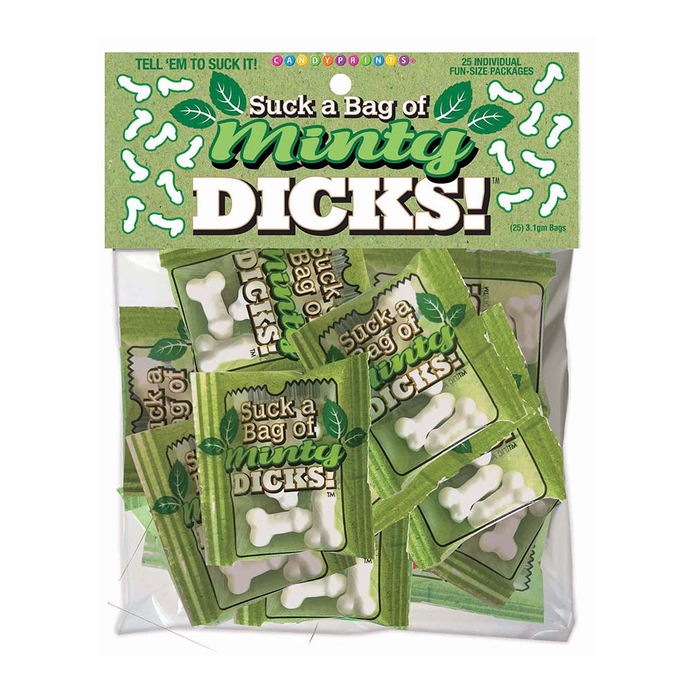 Suck a Bag of Minty Dicks 25-Piece Bag-Belle Lacet Lingerie
