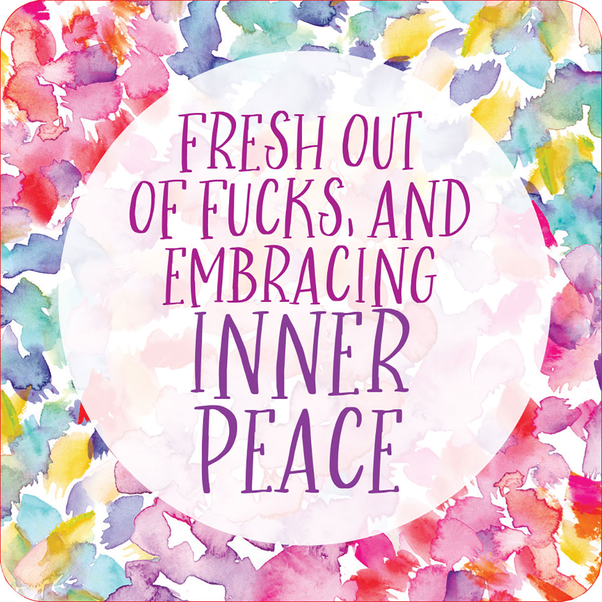 Inner F*cking Peace Cards (Set of 60)-Belle Lacet Lingerie
