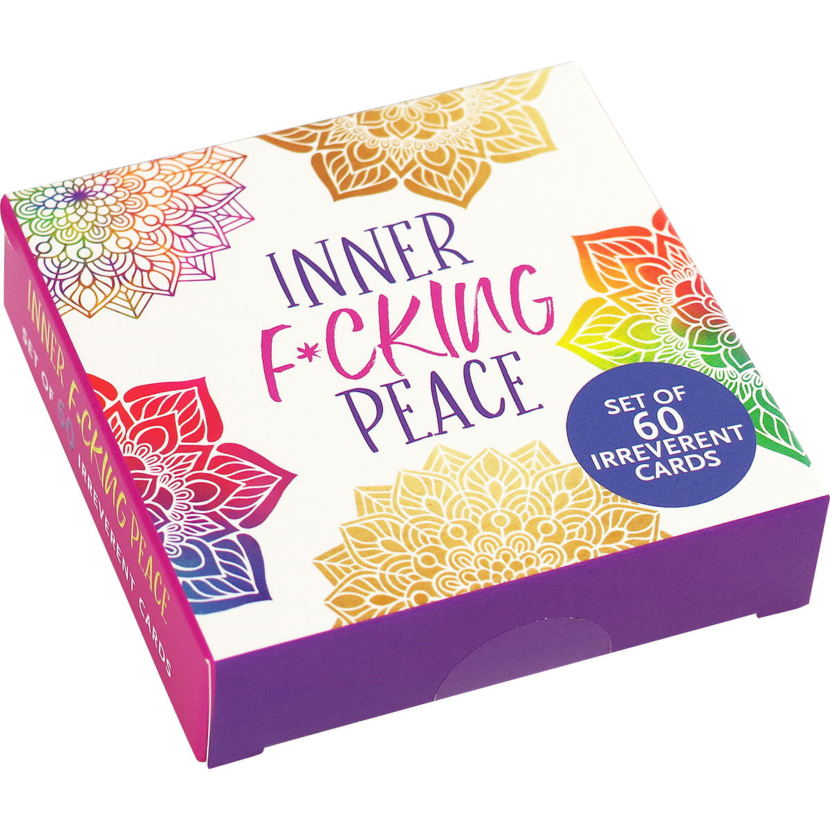 Inner F*cking Peace Cards (Set of 60)-Belle Lacet Lingerie