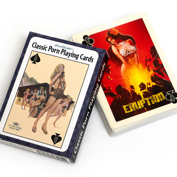 Ebony Xxx Playing Cards - Wood Rocket Classic Porn Playing Cards â€“ Belle Lacet Lingerie