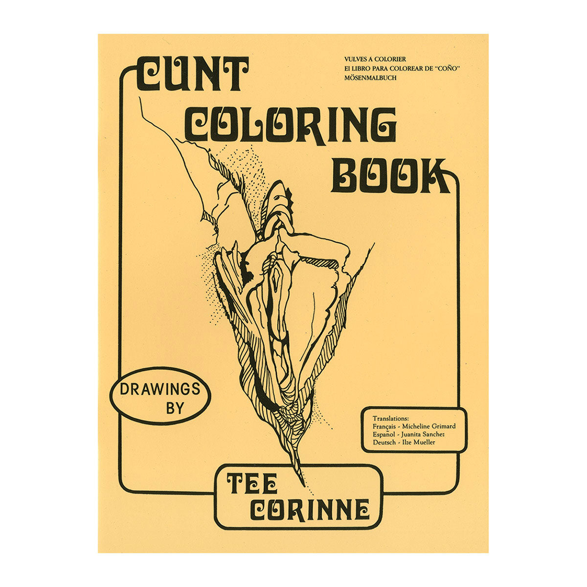 Cunt Coloring Book-Belle Lacet Lingerie