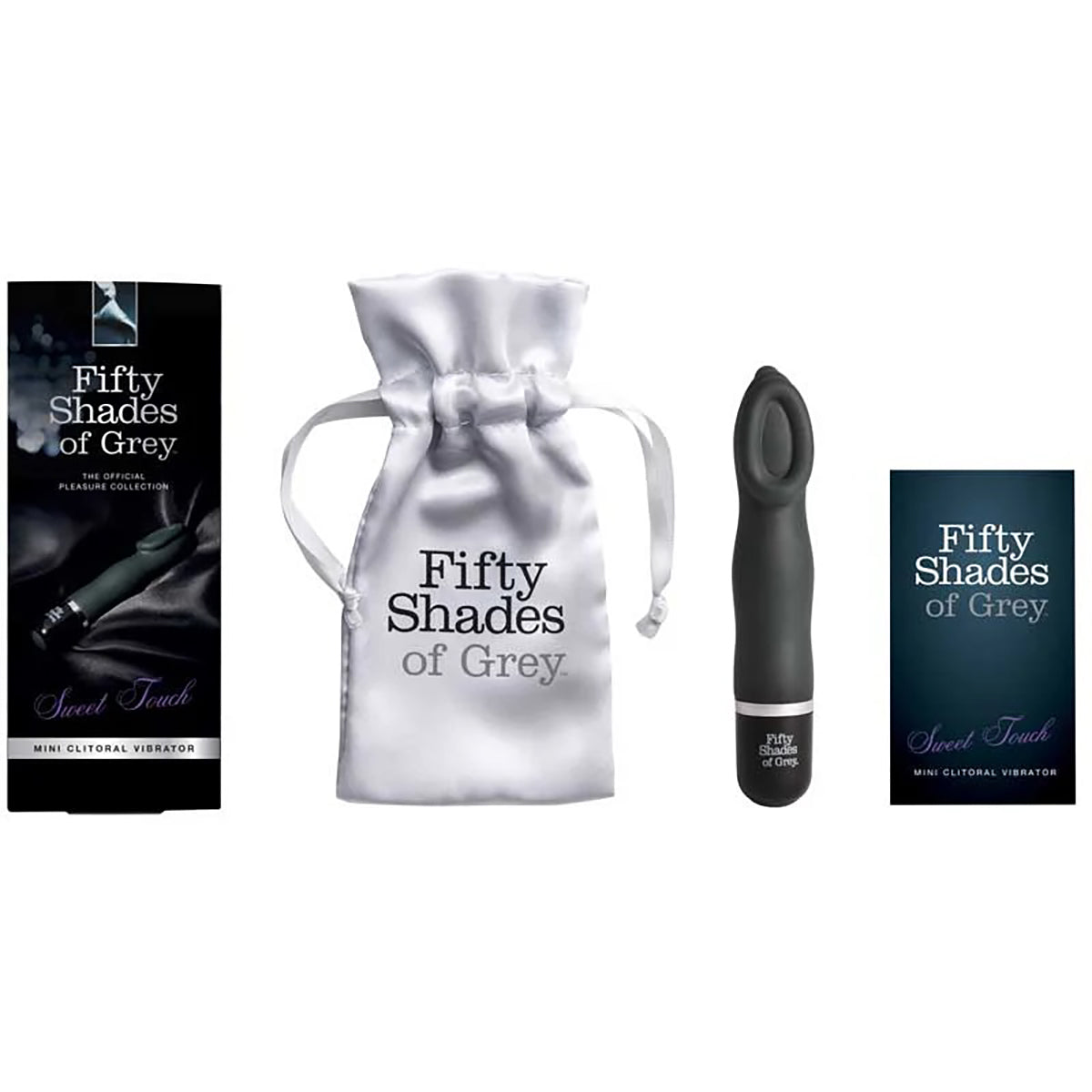 50 Shades Sweet Touch Mini Clit Vibr Blk