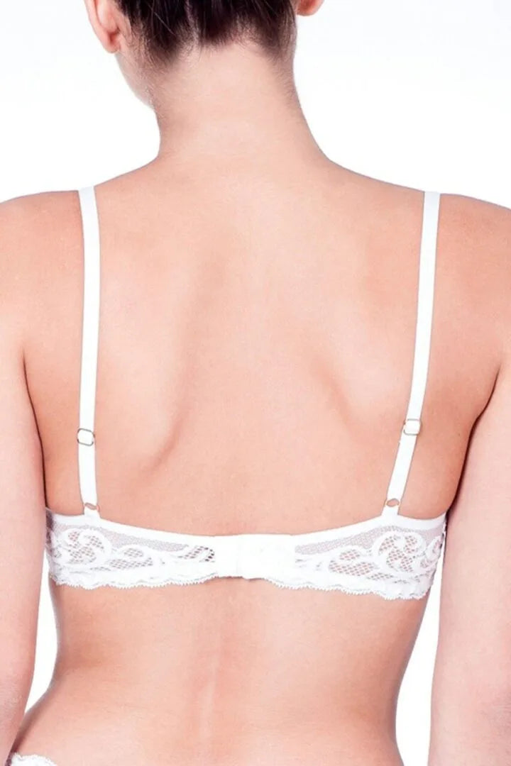 Feathers Contour Plunge Bra from Natori at Belle Lacet Lingerie