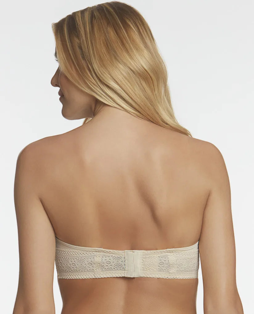 TESSA Lace Convertible Strapless Bra at Belle Lacet Lingerie.