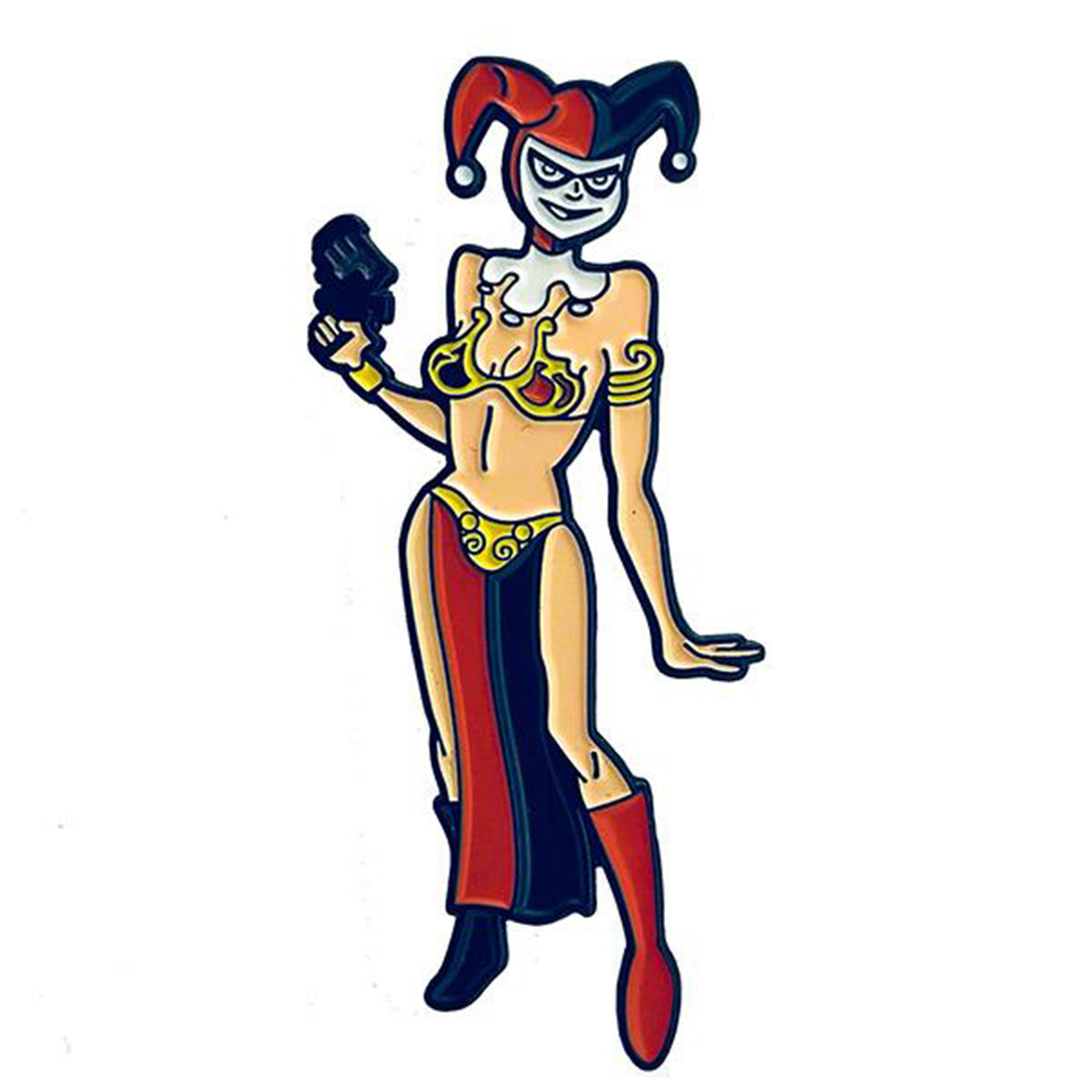 Geeky & Kinky Slave Harley Pin