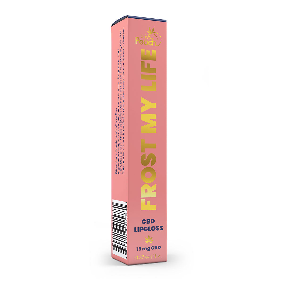 Privy Peach Lip Gloss 11ml (15mg CBD) - Assorted Flavors