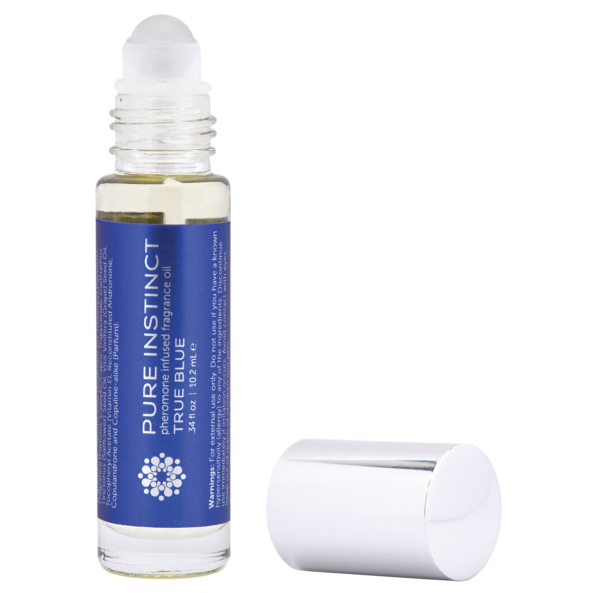 Pure Instinct True Blue Pheromone Fragrance Oil Roll-On 10.2ml