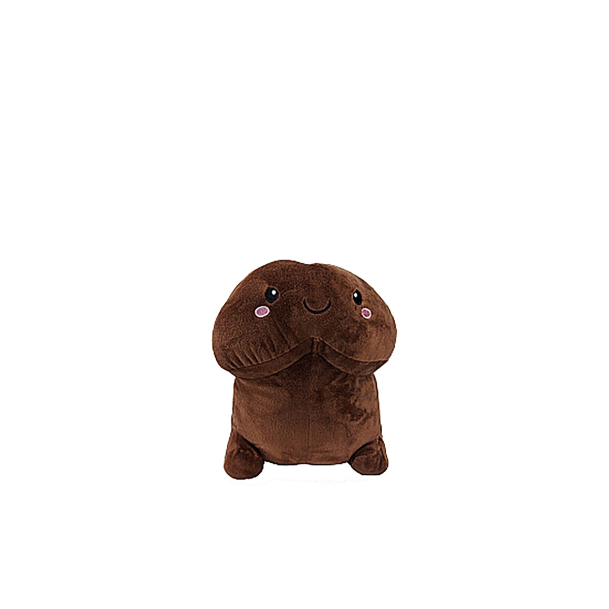 Shots Short Penis Stuffy 7.88" - Brown-Belle Lacet Lingerie