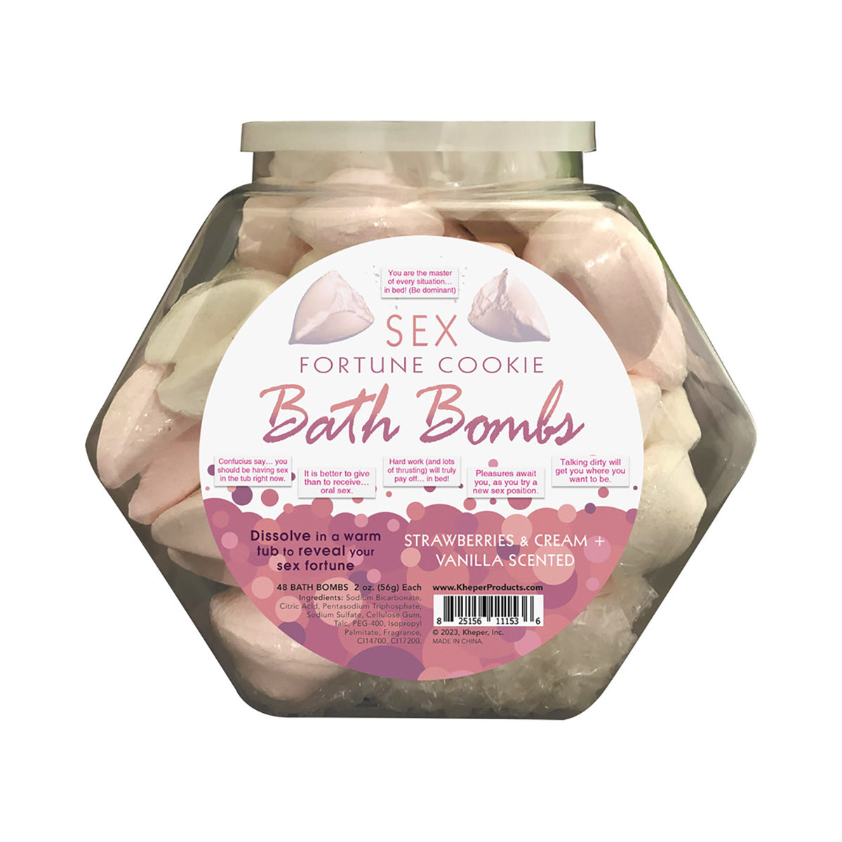 Sex Fortune Cookie Bath Bomb Fishbowl – Belle Lacet Lingerie