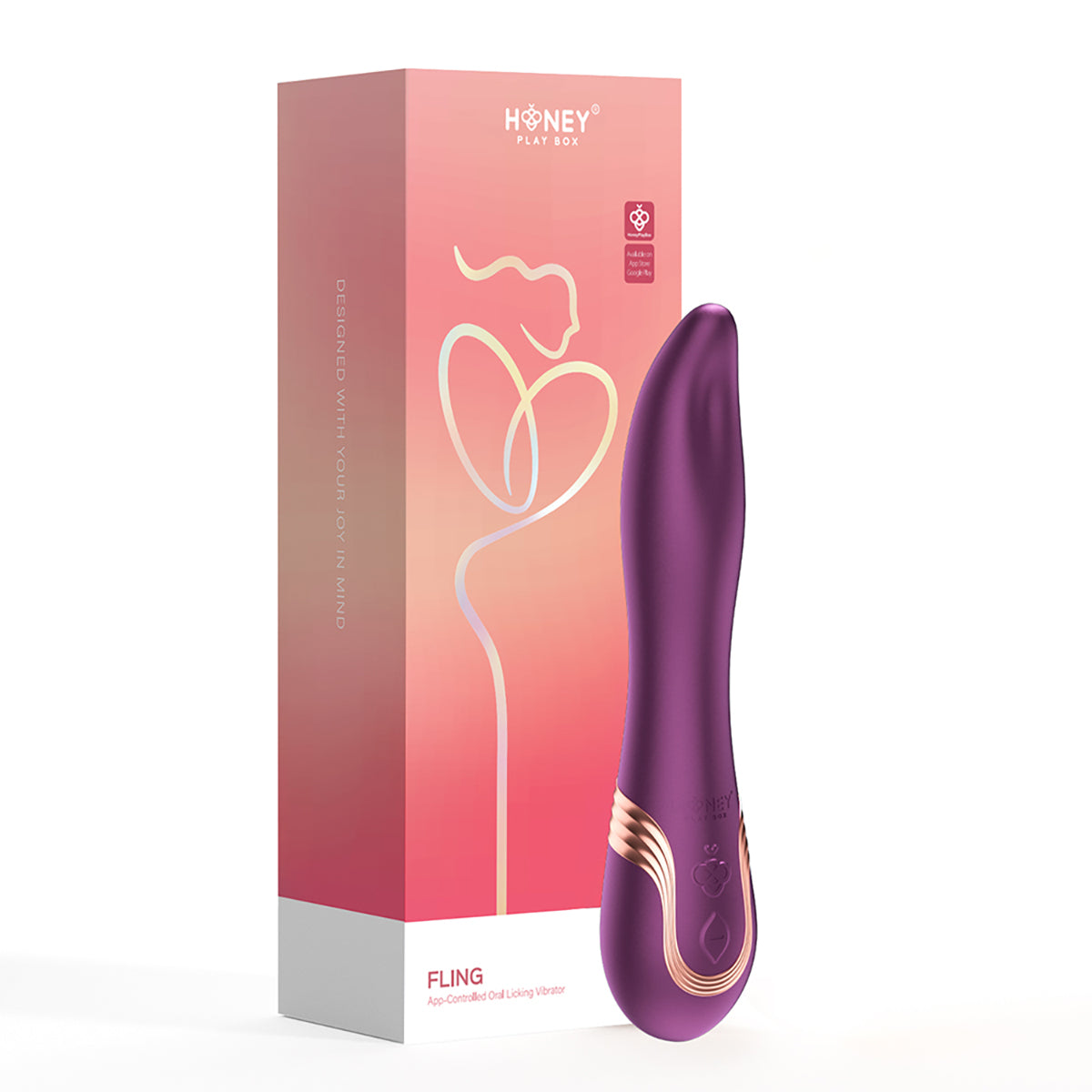 Honey Play Box Fling Tongue-Like Oral Licking Vibrator-Belle Lacet Lingerie Honey Play Box Fling Tongue-Like Oral Licking Vibrator-Belle Lacet Lingerie