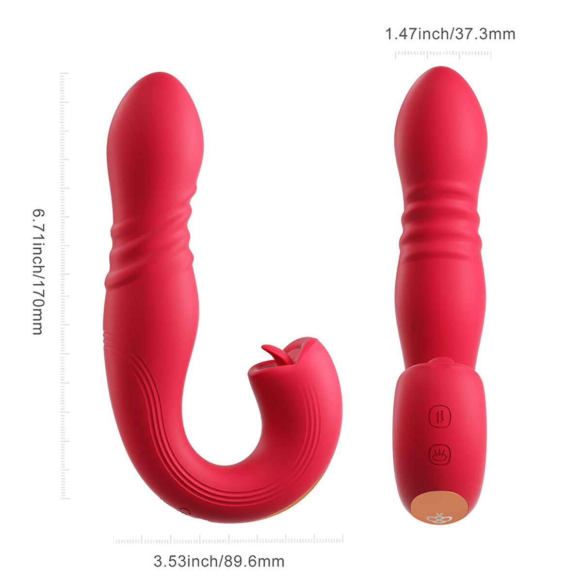 Honey Play Box Joi Thrust 2 App-Controlled Thrusting Vibrator & Clit Licker-Belle Lacet Lingerie Honey Play Box Joi Thrust 2 App-Controlled Thrusting Vibrator & Clit Licker-Belle Lacet Lingerie