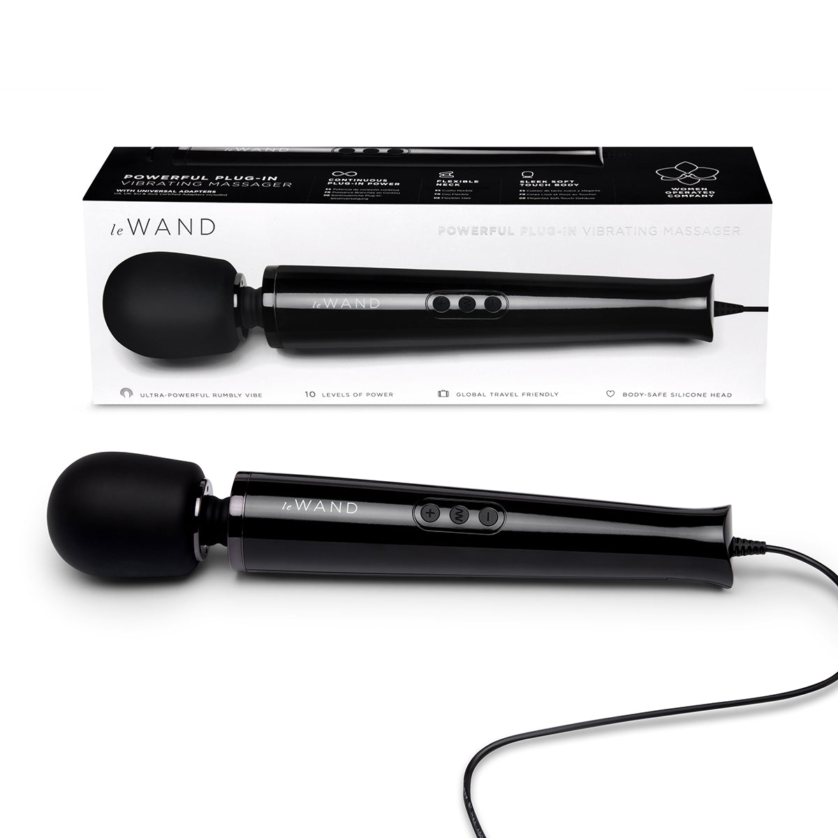 Le Wand Plugin Black-Belle Lacet Lingerie Le Wand Plugin Black-Belle Lacet Lingerie