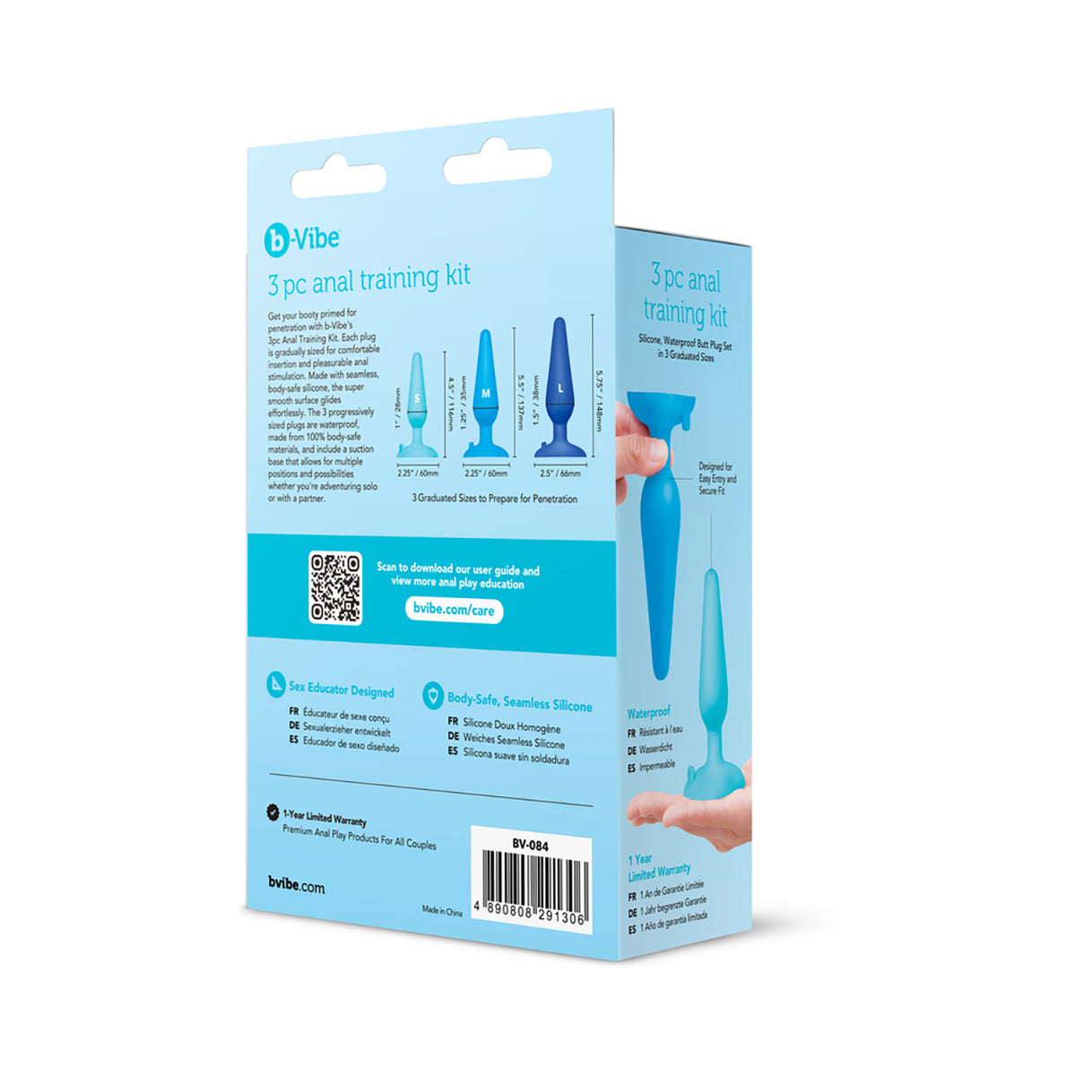 b-Vibe 3-Piece Anal Training Kit Series-Belle Lacet Lingerie b-Vibe 3-Piece Anal Training Kit Series-Belle Lacet Lingerie