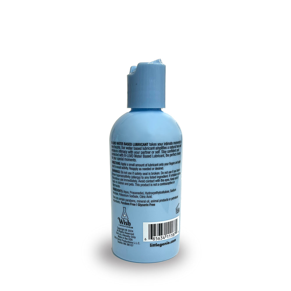 B-Luvd Water-Based Lubricant 4oz-Belle Lacet Lingerie B-Luvd Water-Based Lubricant 4oz-Belle Lacet Lingerie