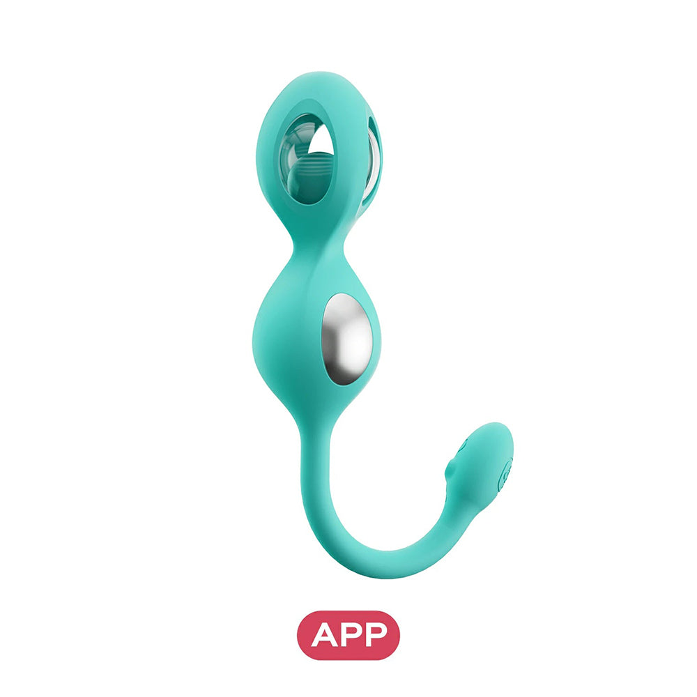 HPB Elektra App E-Stim Kegel Set Cyan-Belle Lacet Lingerie