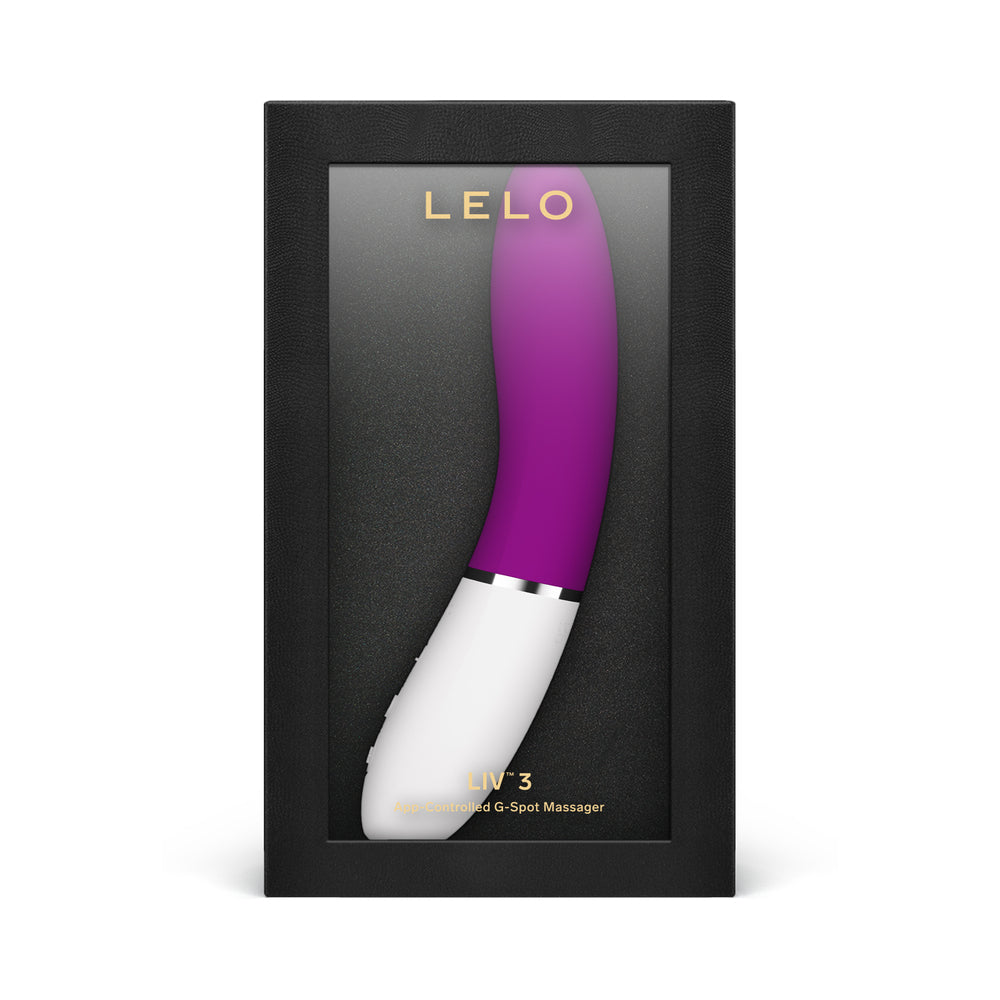 LELO LIV 3 App G-Spot Vibrator Deep Rose-Belle Lacet Lingerie LELO LIV 3 App G-Spot Vibrator Deep Rose-Belle Lacet Lingerie