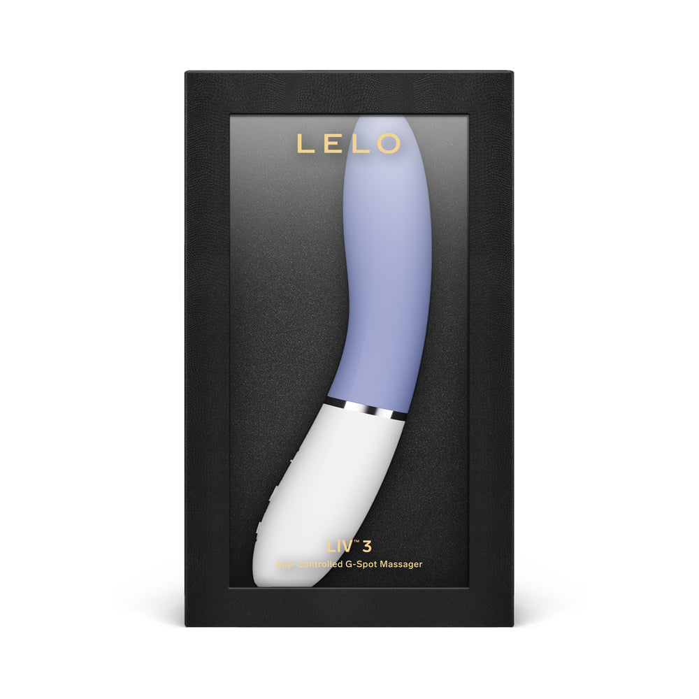 LELO LIV 3 App G-Spot Vibrat Powder Blue-Belle Lacet Lingerie LELO LIV 3 App G-Spot Vibrat Powder Blue-Belle Lacet Lingerie
