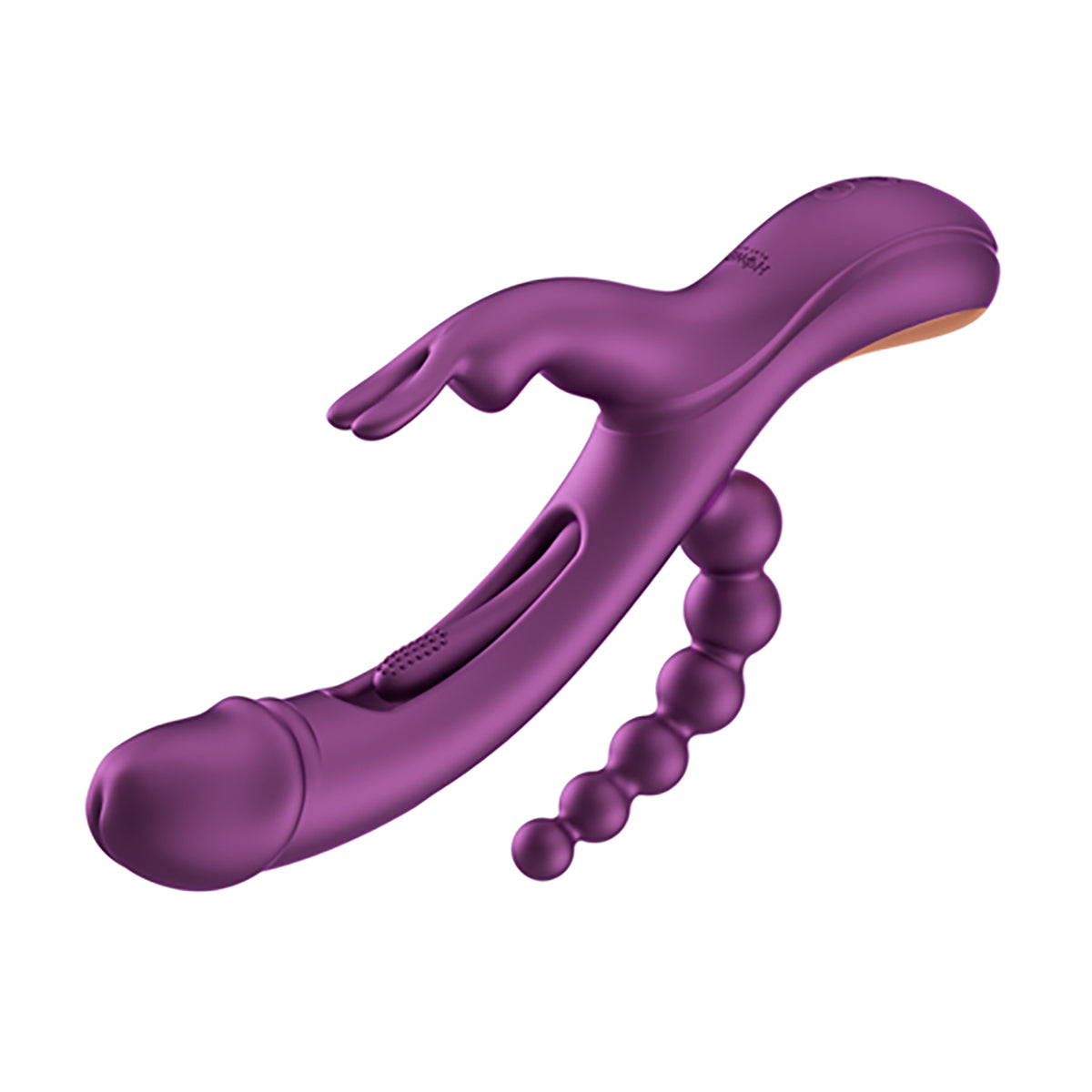 Honey Play Box Trilux Kinky Finger Rabbit Vibrator with Anal Beads Purple-Belle Lacet Lingerie Honey Play Box Trilux Kinky Finger Rabbit Vibrator with Anal Beads Purple-Belle Lacet Lingerie
