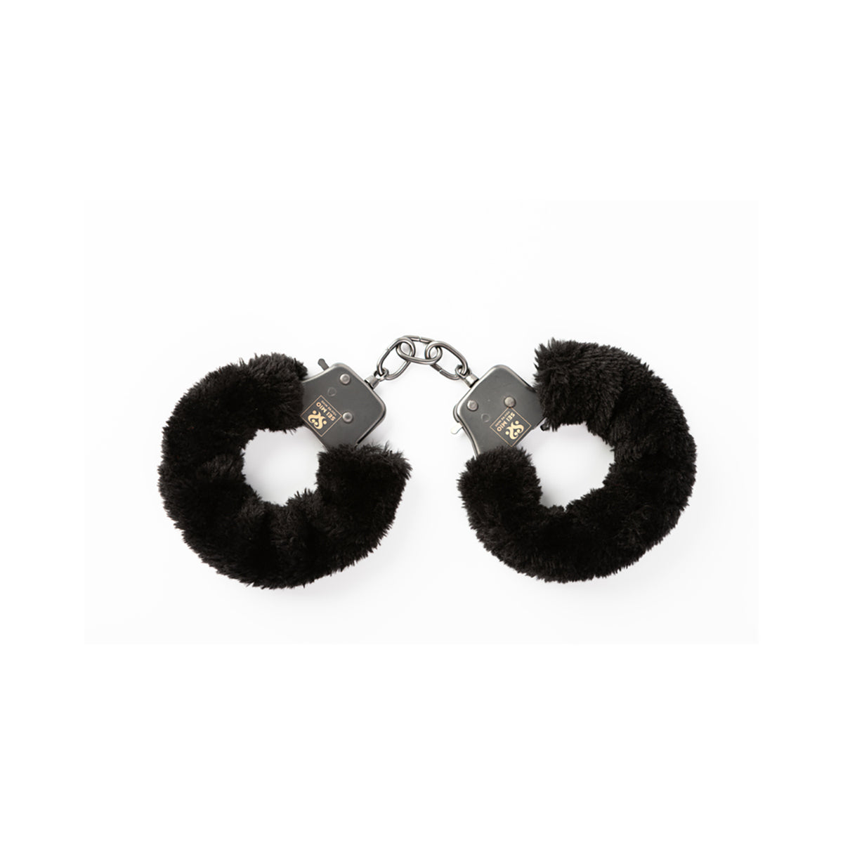 SEI MIO Cuff Love Furry Metal Handcuffs-Belle Lacet Lingerie