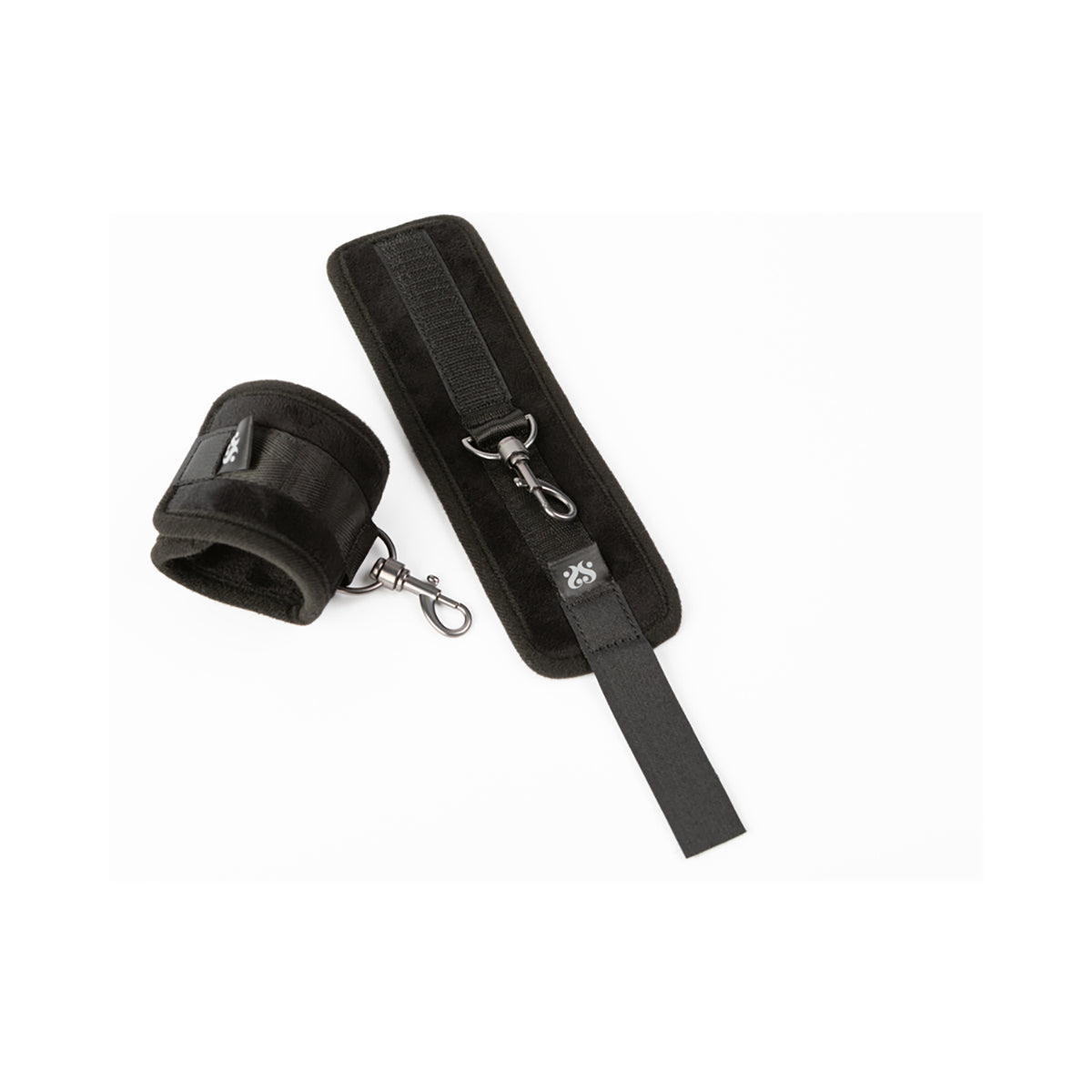 SEI MIO Sensually Secured Velvet Handcuffs-Belle Lacet Lingerie