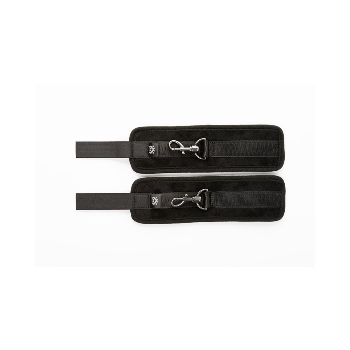 SEI MIO Sensually Secured Velvet Handcuffs-Belle Lacet Lingerie