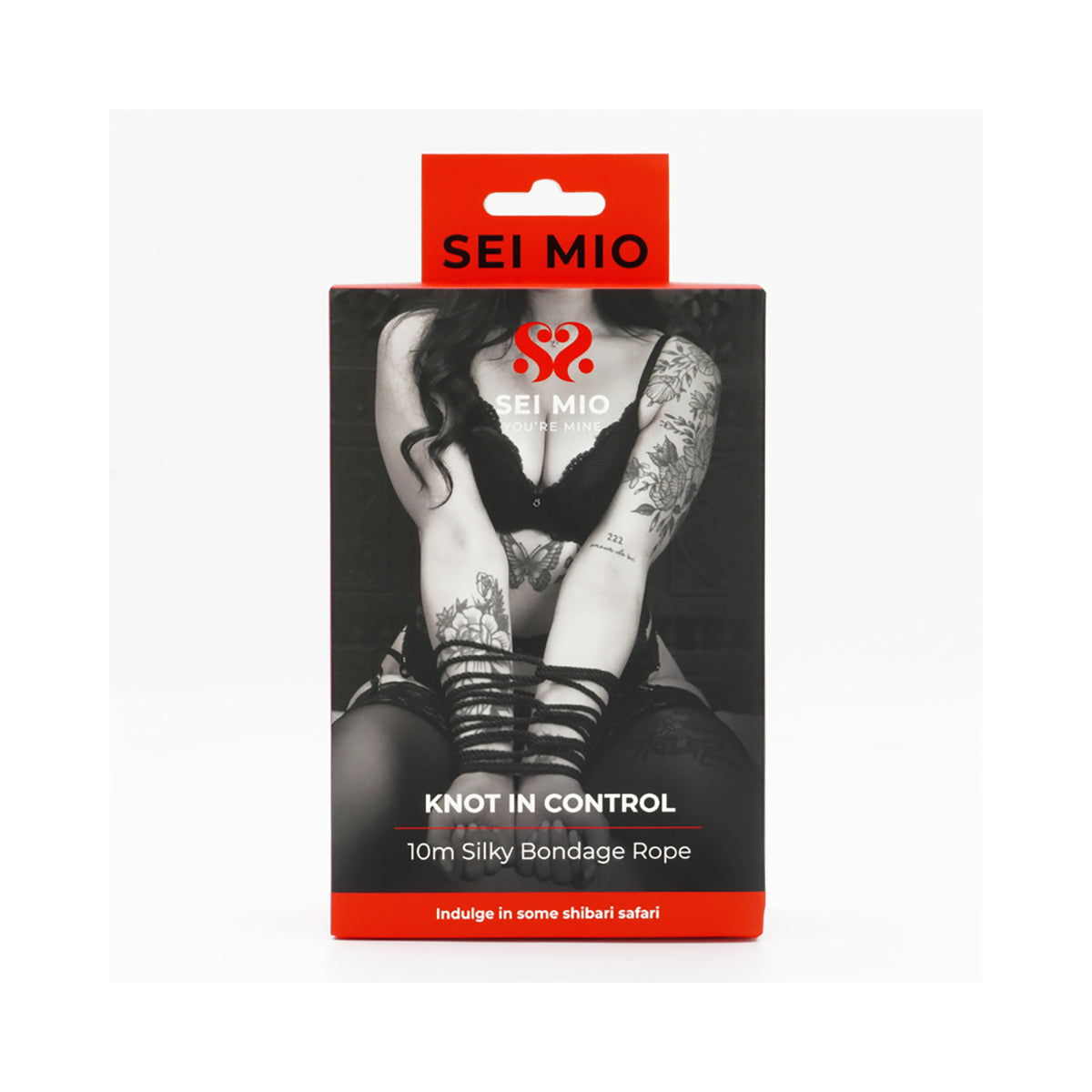 SEI MIO Knot in Control 10m Silky Bondage Rope-Belle Lacet Lingerie