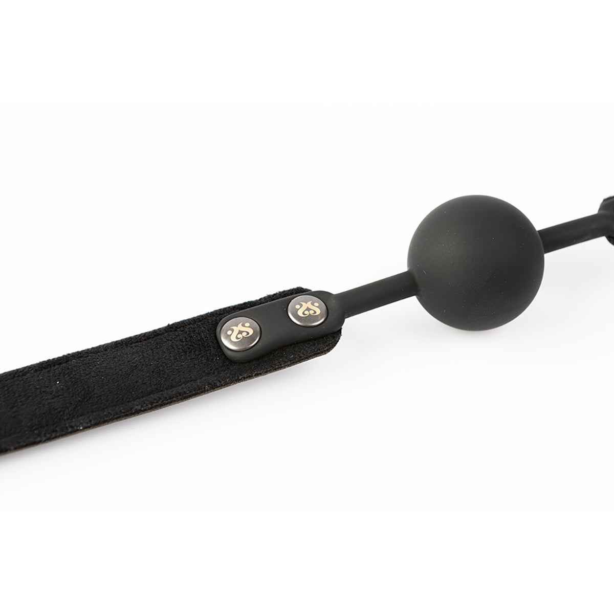 SEI MIO Strictly Come Quietly Soft Strap Silicone Ball Gag-Belle Lacet Lingerie