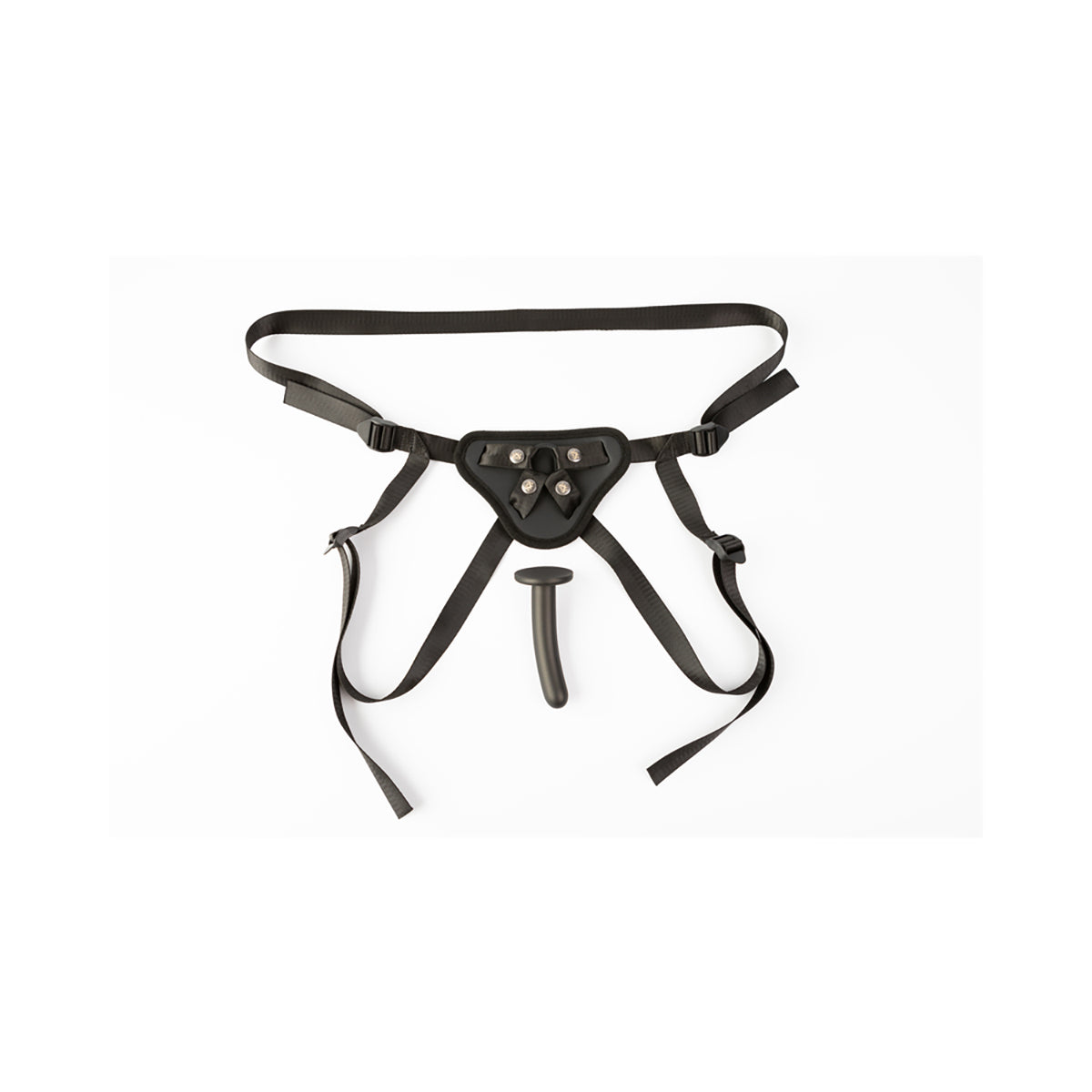 SEI MIO Ready Peg Go Beginners Strap-On Harness and 5 in. Dildo-Belle Lacet Lingerie