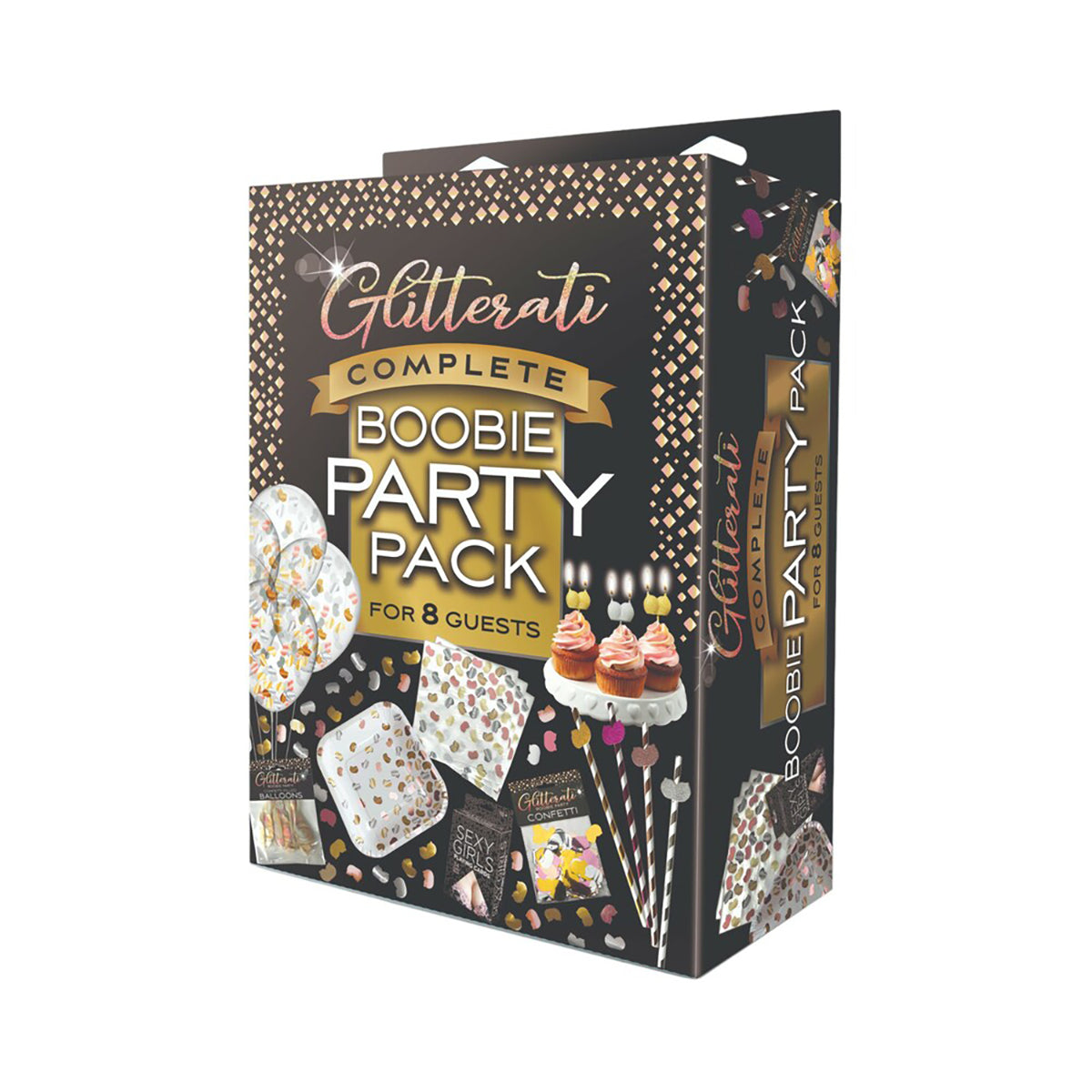 Glitterati Party Pack Boobie-Belle Lacet Lingerie