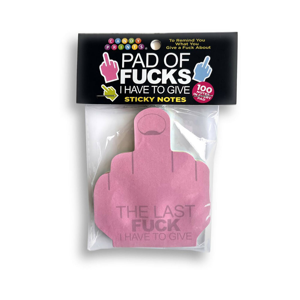 Last Fuck I Have to Give Sticky Notes-Belle Lacet Lingerie