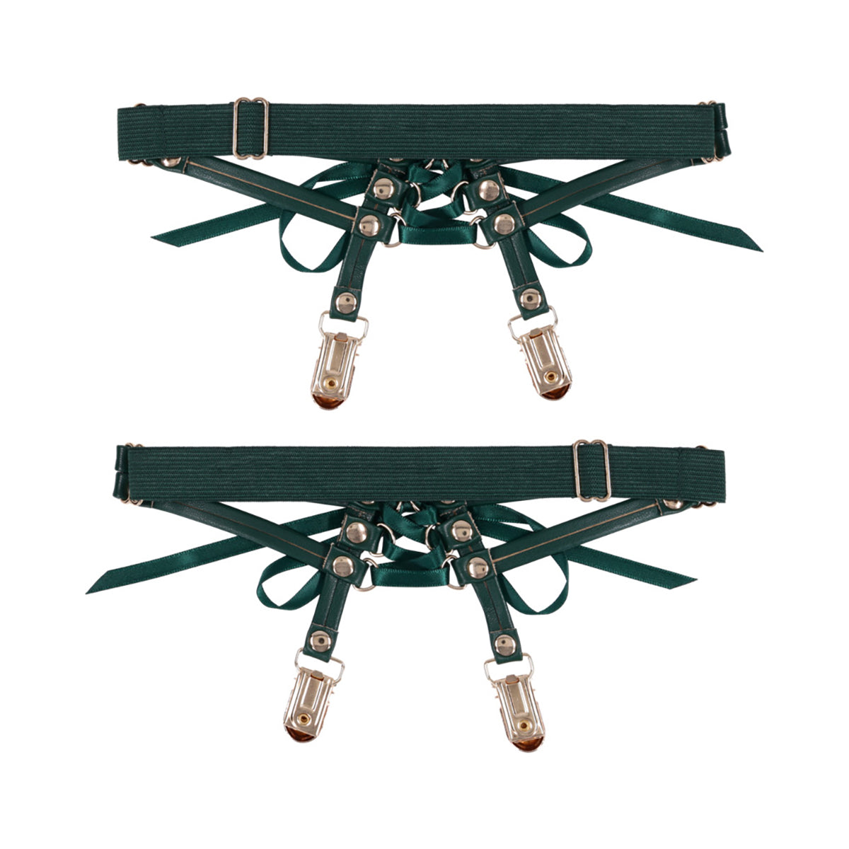 SS S&M Indica Laced Up Garters