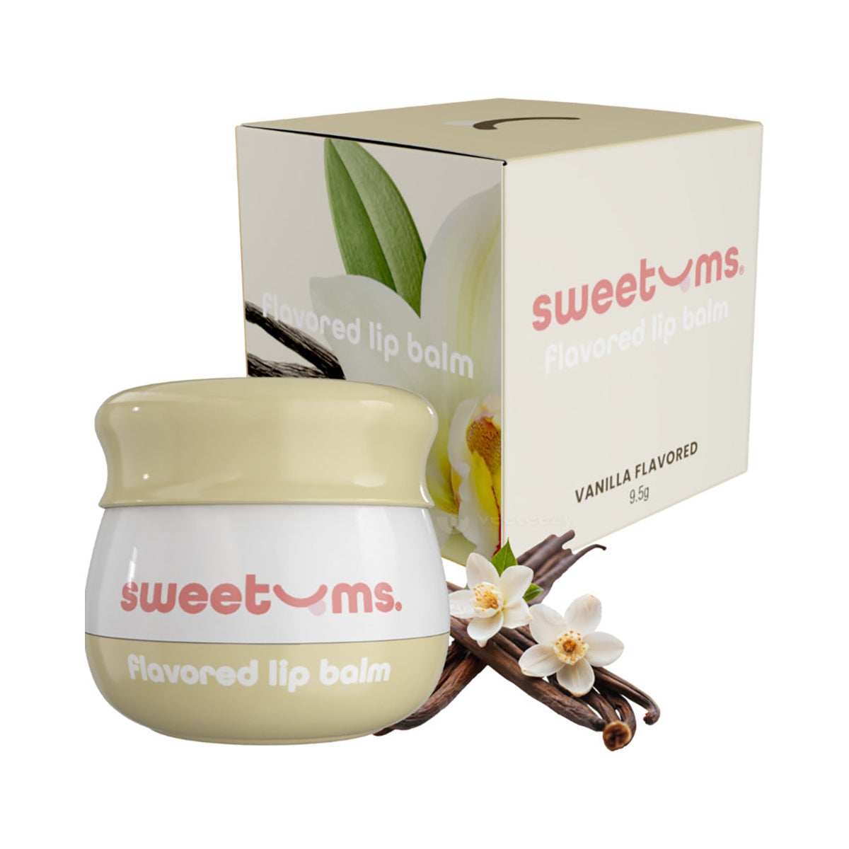 Sweetums Vanilla Flavored Lip Balm