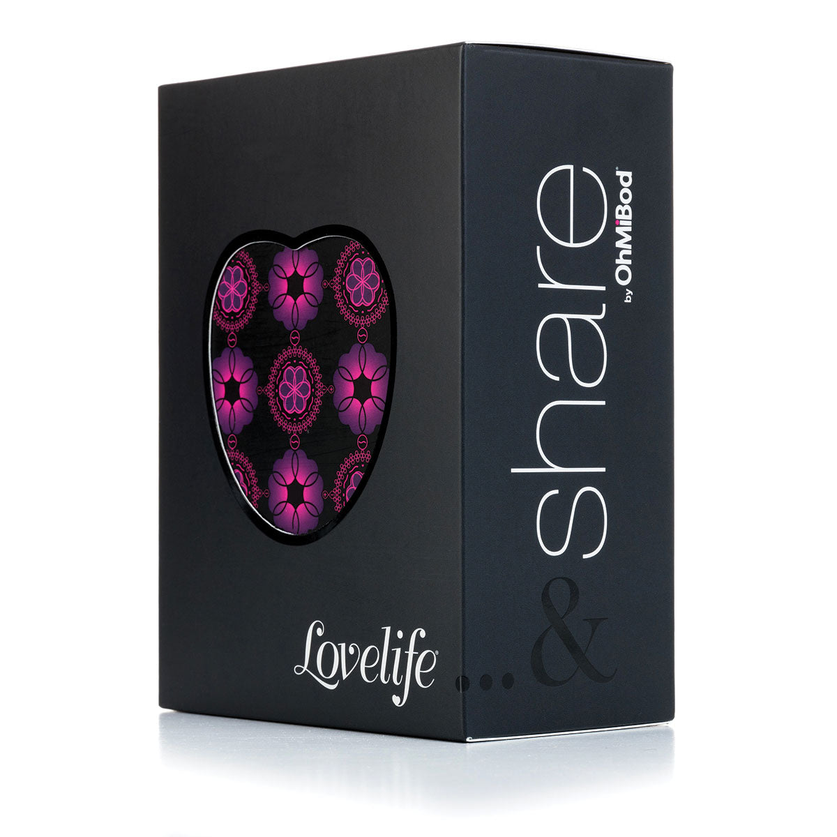 OhMiBod Lovelife Share Ring - Black-Belle Lacet Lingerie