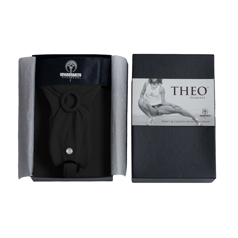 SpareParts Theo Harness - Black-Belle Lacet Lingerie