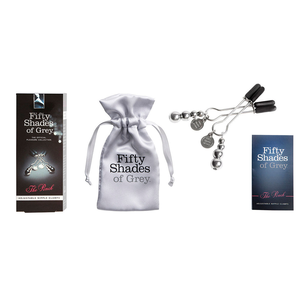 Fifty Shades - The Pinch Nipple Clamps-Belle Lacet Lingerie Fifty Shades - The Pinch Nipple Clamps-Belle Lacet Lingerie