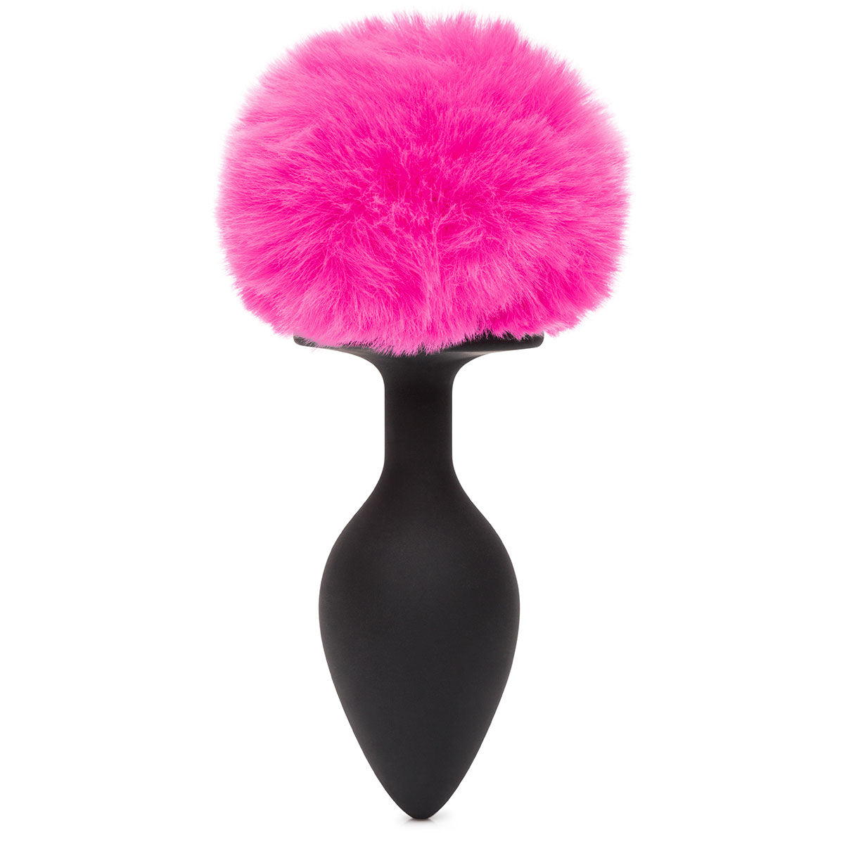Happy Rabbit Butt Plug - Black/Pink Tail-Belle Lacet Lingerie